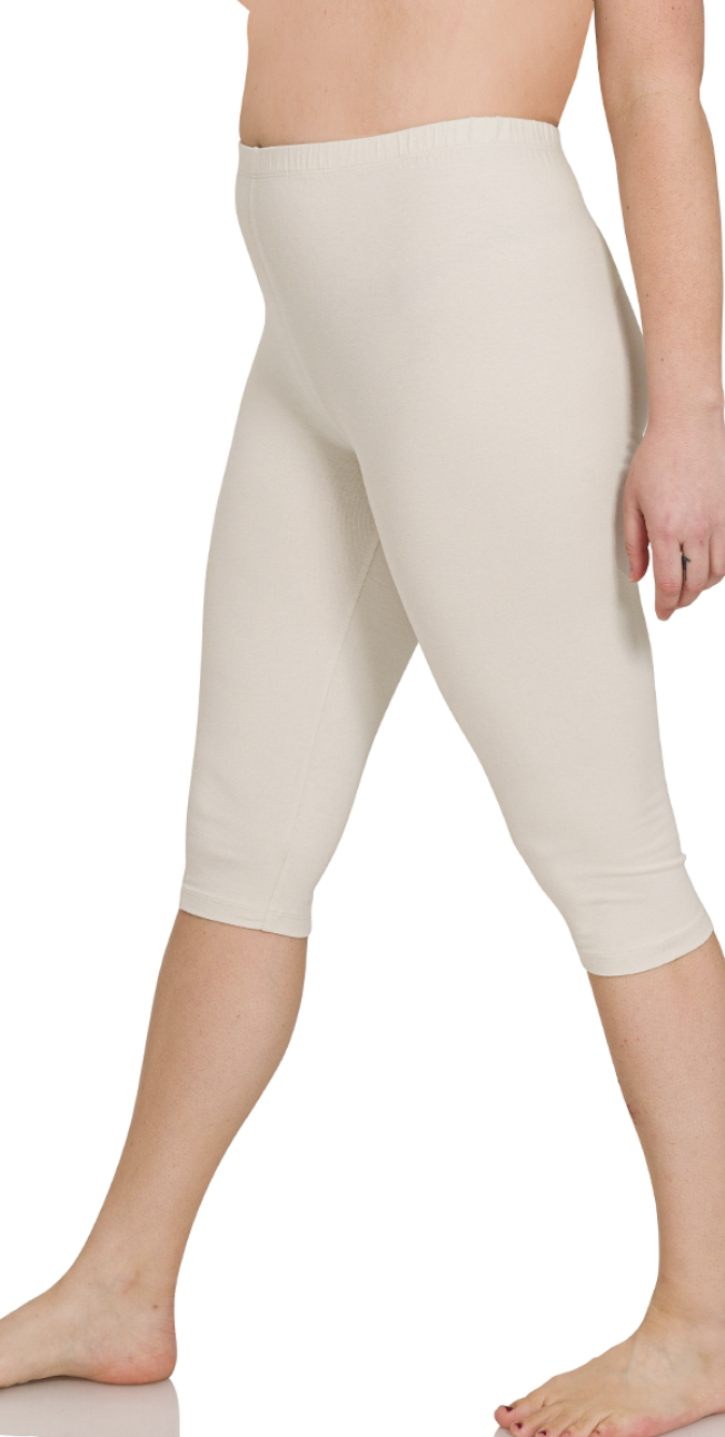 No Nonsense Womens White Capri Leggings Smart Temp | White capri leggings, Capri  leggings, Clothes design